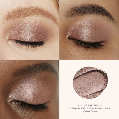 Кремовые тени в стике Rare Beauty All of The Above Weightless Eyeshadow Stick (Contentment) 1.3 g