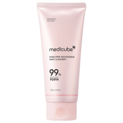 Очищувальна пінка для вмивання Medicube PDRN Pink Niacinamide Whip Cleanser 120 g