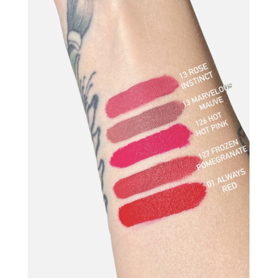 Матова помада Sephora Collection Cream Lip Stain (126 Hot Hot Pink) 5 ml