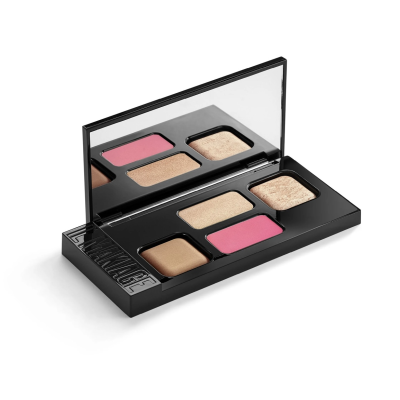 Контурная палетка IL Makiage High Point Bronzer, Blush&Higighter Pro Palette (Light) 4x3.5 g