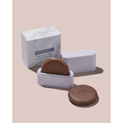Набор для очищения кожи лица и тела Fenty Skin Cocoa Cleans'r Mini Bar Duo to go Mini Cleansing Bar Duo
