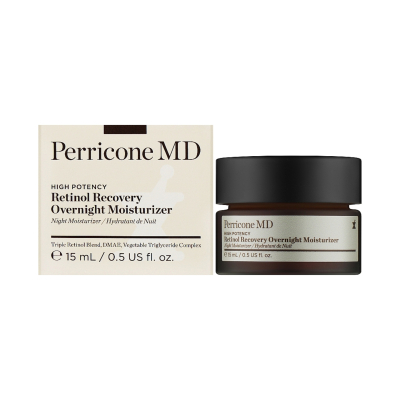 Ультрапоживний зволожуючий нічний крем для обличчя Perricone MD High Potency Retinol Overnight Moisturizer 15 ml