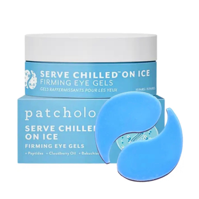Охолоджуючі та зміцнюючі патчі для шкіри навколо очей Patchology Serve Chilled on Ice 15 пар