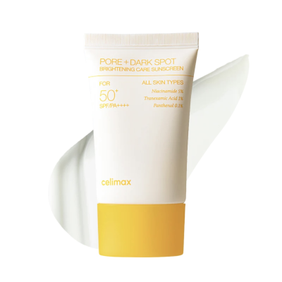 Осветляющий солнцезащитный крем для лица Celimax Pore+Dark Spot Brightening Care Sunscreen SPF50 (50 ml)