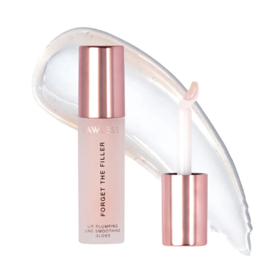 Блиск для губ з ефектом збільшення Lawless Forget The Filler Lip Plumper Line Smoothing Gloss (Rosy Outlook) 3.3 ml