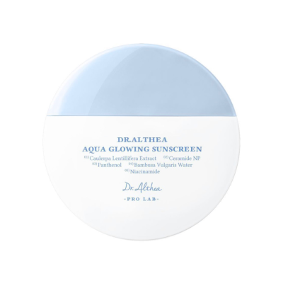 Зволожувальний сонцезахисний крем з SPF50 Dr. Althea Aqua Glowing Sunscreen 45 ml