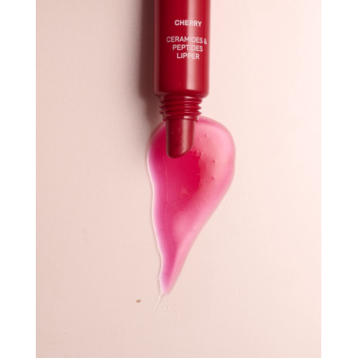 Блиск-ліппер для губ Lipss Ceramides & Peptides Lipper Cherry (червоний) 8 ml
