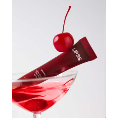 Блиск-ліппер для губ Lipss Ceramides & Peptides Lipper Cherry (червоний) 8 ml