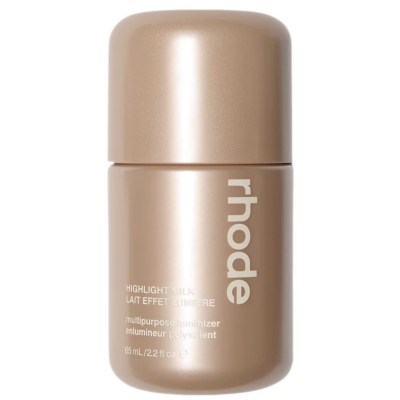 Зволожуючий хайлайтер-молочко для обличчя і тіла Rhode Highlight Milk Multipurpose Luminizer (02 Pearly Champagne) 65 ml