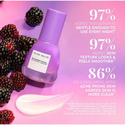 Сироватка із ретинолом Glow Recipe Blackberry Retinol Blemish Serum 30 ml