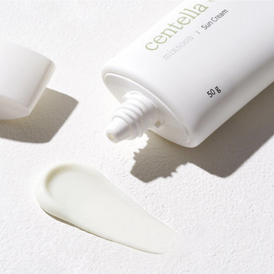Заспокійливий сонцезахисний крем з SPF50 Mixsoon Centella Sun Cream SPF50 (50 g)