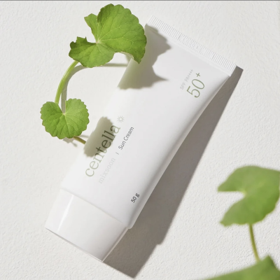Заспокійливий сонцезахисний крем з SPF50 Mixsoon Centella Sun Cream SPF50 (50 g)