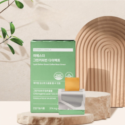 Диетическая добавка для похудения Esther Formula Lyuh Esther Green Coffee Bean Direct 7.85 g (21 полоска)