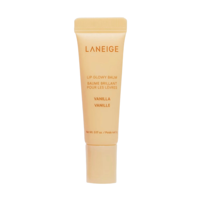 Зволожуючий та відновлюючий блиск-бальзам для губ Laneige Lip Glowy Balm (Vanilla) 5g Mini (з набору, без уп.)