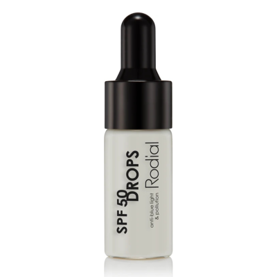 Сонцезахисний флюїд для обличчя Rodial SPF50 Drops Anti-blue Light & Pollution 10 ml Mini