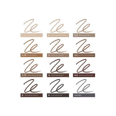 Набір для брів Benefit Bigtime Brow Minis Brow Pencil & Gel Duo (4 Warm Deep Brown) Mini 