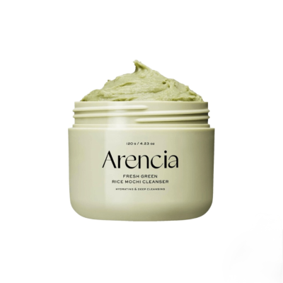 Очищувальний засіб 4 в 1 для жирної і комбінованої шкіри Arencia Fresh Green Rice Mochi Cleanser 120 g