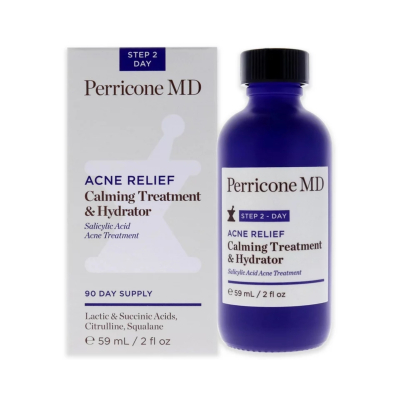 Зволожуюча сироватка для шкіри, схильної до висипань Perricone MD Acne Relief Calming Treatment&Hydrator 59 ml