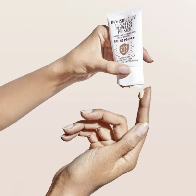 Зволожуюча база під макіяж із SPF50 Charlotte Tilbury Invisible UV Flawless Poreless Primer SPF50 (30 ml)