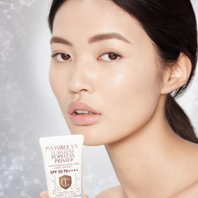 Зволожуюча база під макіяж із SPF50 Charlotte Tilbury Invisible UV Flawless Poreless Primer SPF50 (30 ml)