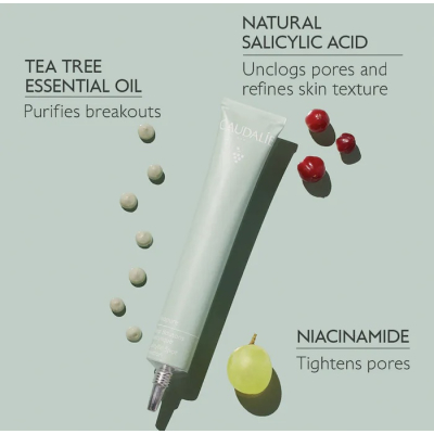 Крем точечного нанесения для быстрого устранения прыщей Caudalie Vinopure Stop Boutons Salicylique 15 ml