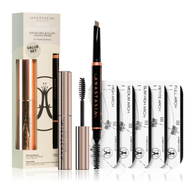 Набор для бровей (Medium Brown) Anastasia Beverly Hills Brow Beginners Kit