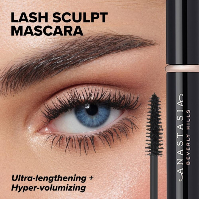 Тушь для ресниц Anastasia Beverly Hills Lash Sculpt Lengthening & Volumizing Mascara 10 ml (без коробочки, из набора)