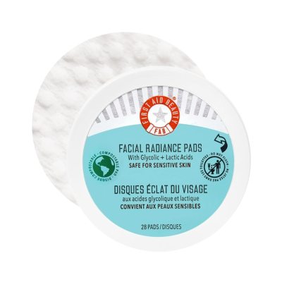 Очищающие диски для лица First Aid Beauty Facial Radiance Pads with Clycolic + Lactic Acids 28 шт