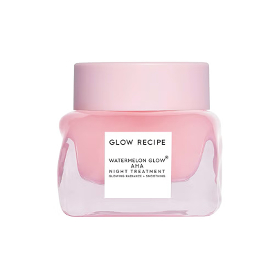 Потужний нічний відновлюючий засіб з AHA і гіалуроновою кислотою Glow Recipe Watermelon Glow AHA Night Treatment 25 ml Mini