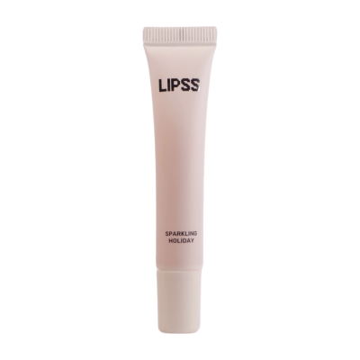 Блеск-липпер для губ Lipss Ceramides & Peptides Lipper Spaeling Holiday (нюдовый розовый с серебряными блестками) 8 ml