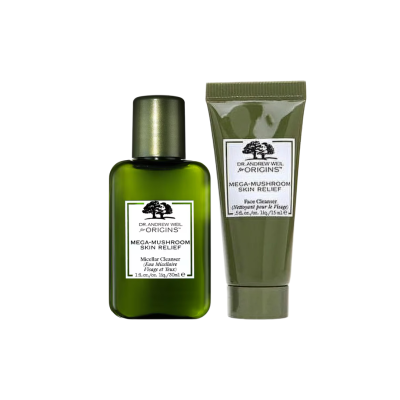 Набор для очищения кожи Origins Mega-Mushroom Skin Relief