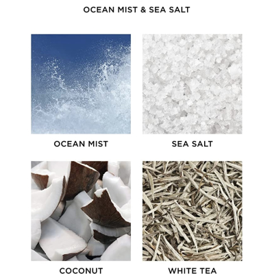 Мини праздничная свеча Nest с ароматом Ocean Mist & Sea Salt 27 g