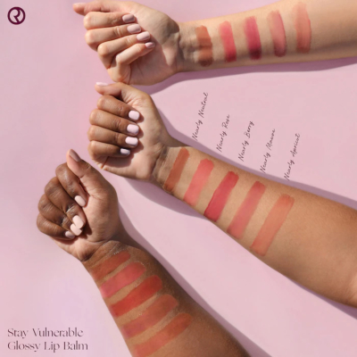 Блеск-бальзам для губ Rare Beauty Stay Vulnerable Glossy Lip Balm (Nearly Neutral) 3.8 ml без коробочки