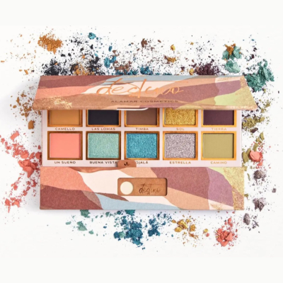 Палетка тіней Alamar Cosmetics Destino Eyeshadow Palette 10x1.1 g