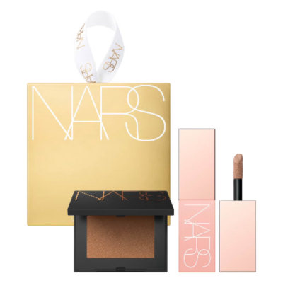 Эксклюзивный набор, дуэт бронзирующей пудры и жидких румян Nars Gold Star Mini Laguna Cheek Duo