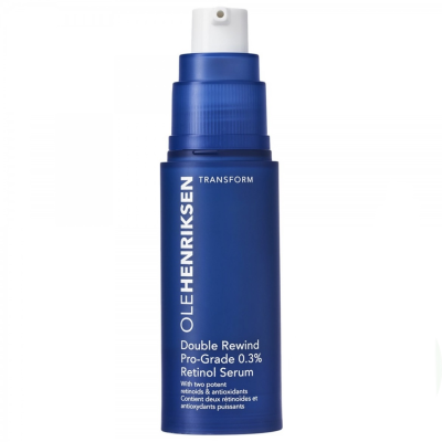 Омолоджуюча сироватка для обличчя з ретинолом Olehenriksen Double Rewind Pro-Grade 0.3% Retinol Serum 30 ml