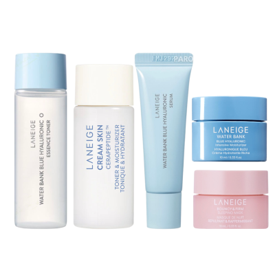 Набір для догляду за обличчям з фірмовою сумочкою Laneige Mini Set