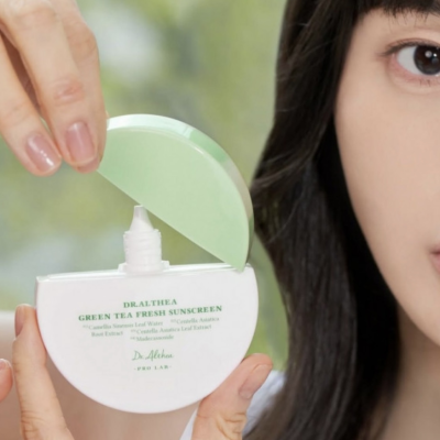 Успокаивающий солнцезащитный крем для лица с SPF50 Dr.Althea Green Tea Fresh Sunscreen SPF50 (45 ml)