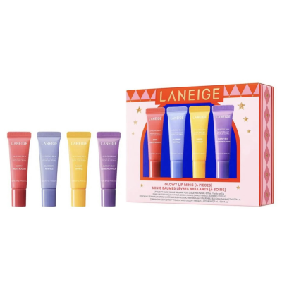Набір блисків для губ Laneige Glowy Lip Minis 4-piece