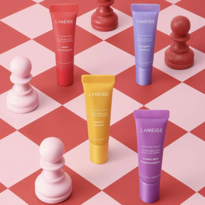 Набір блисків для губ Laneige Glowy Lip Minis 4-piece