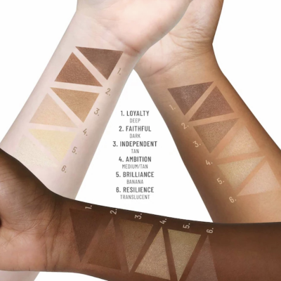 Фиксирующая пудра без талька LYS Beauty Triple Fix Translucent Setting Powder (Resilience) 6.5 g (из набора, без уп.)