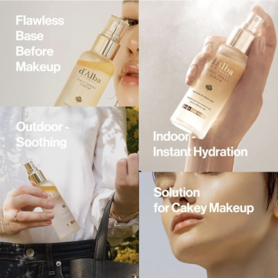 Осветляющая и увлажняющая сыворотка-спрей d'Alba White Truffle First Spray Serum 50 ml Travel Size