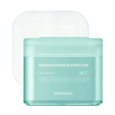 Тонер-пады для чувствительной кожи Mediheal Madecassoside Blemish Pad 100 шт