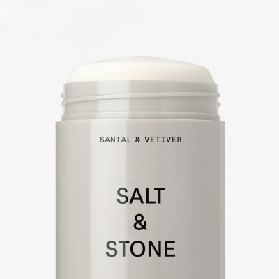 Натуральный мини-дезодорант Salt & Stone Aluminum-Free Deodorant (Santal & Vetiver) 28 g (без коробочки, из набора)