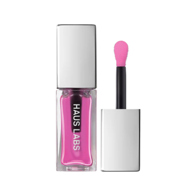 Увлажняющее масло-тинт для губ Haus Labs by Lady Gaga PhD Hybrid Lip Oil Tint  (Tint - sheer pink) 7 ml (без коробочки, из набора)