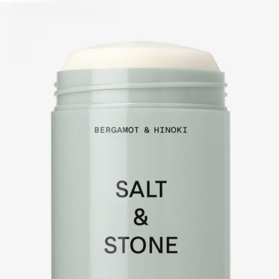 Натуральный мини-дезодорант Salt & Stone Aluminum-Free Deodorant (Bergamot & Hinoki) 28 g (без коробочки, из набора)