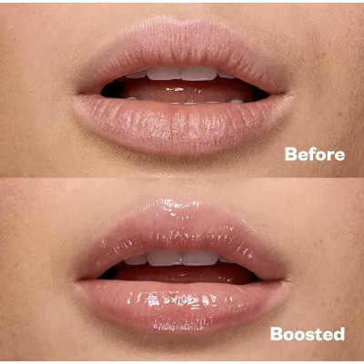 Глянцевый бальзам для объема губ Kosas Plump + Juicy Lip Booster Buttery Treatment (Clear) 15 ml