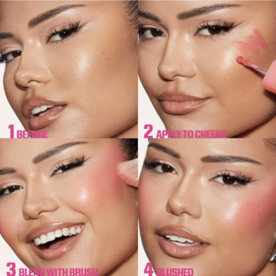 Жидкие румяна Huda Beauty Liquid Blush Filter (Bubblegum) 4.5 ml