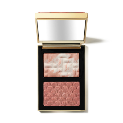 Палетка хайлайтер + рум'яна Bobbi Brown Blush & Highlight Duo (Pink Dawn Glow Duo)