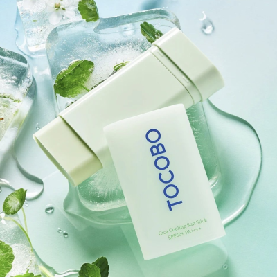 Солнцезащитный стик с охлаждающим эффектом Tocobo Cica Cooling Sun Stick SPF50 (18 g)